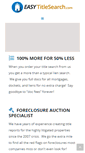 Mobile Screenshot of easytitlesearch.com